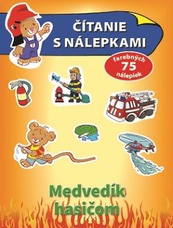 Čítanie s nálepkami - Medvedík hasičom