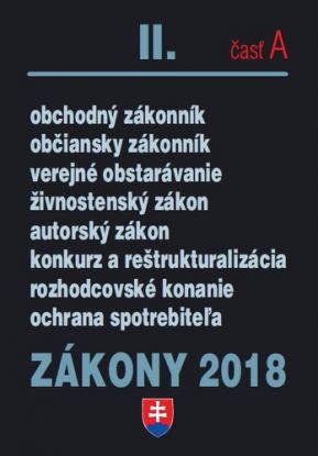 Zákony 2018 II A