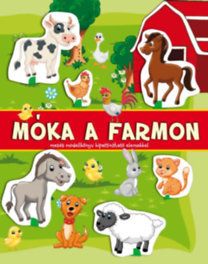Móka a farmon-mesés modellkönyv társasjátékkal