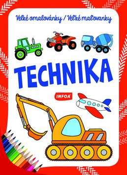 Velké omalovánky/Veľké maľovanky - Technika