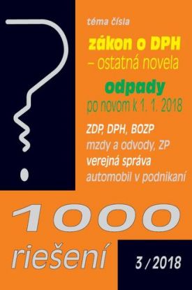 1000 riešení 3 2018