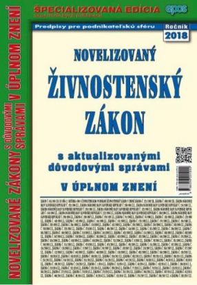 Novelizovaný Živnostenský zákon