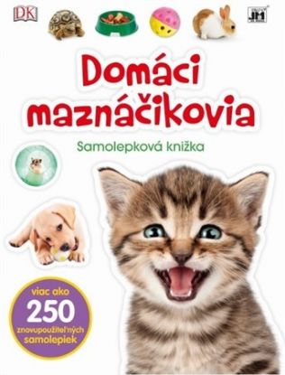 Samolepková knižka - Domáci maznáčikovia