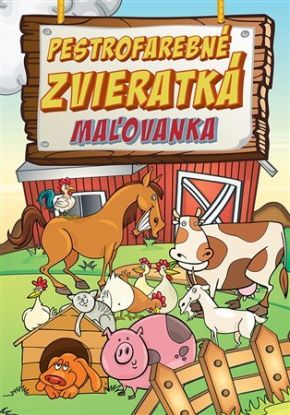 Pestrofarebné zvieratká - Maľovanka