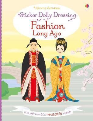 Sticker Dolly Dressing: Fashion Long Ago