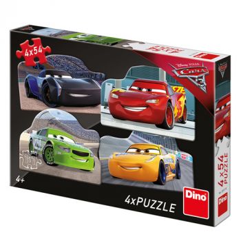 Puzzle Cars 3: Rivali 4x54 Dino