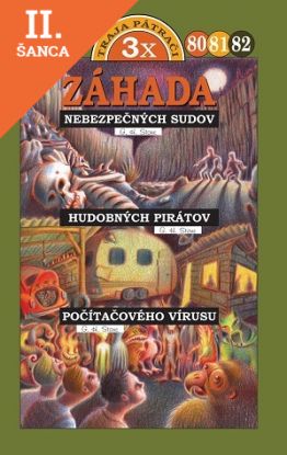 Lacná kniha Záhada Nebezpečných sudov, Hudobných pirátov, Počítačového vírusu