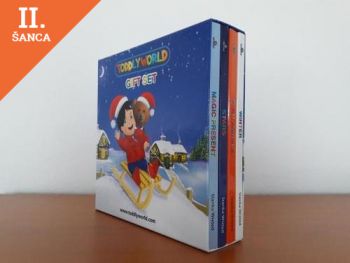 Lacná kniha Toddlyworld Gift Set BOX