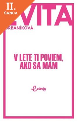 Lacná kniha V lete ti poviem, ako sa mám