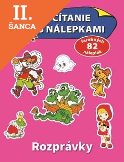 Lacná kniha Čítanie s nálepkami - Rozprávky