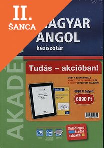 Lacná kniha Magyar angol kéziszótár - Tanár úr kérem! - Különleges kiadás + E-könyv