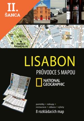 Lacná kniha Lisabon - Průvodce s mapou National Geographic