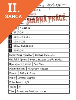 Lacná kniha Marná práce
