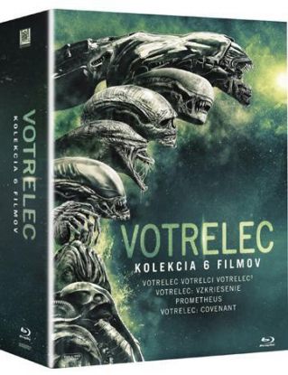 Votrelec: Kompletná kolekcia 6 filmov (SK obal)  6BD