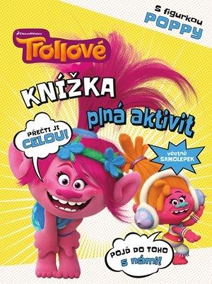 Trollové - Knížka plná aktivit s figurkou Větvíka