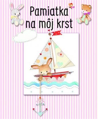 Pamiatka na môj krst - ružová 2. vydanie