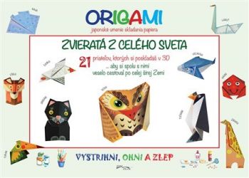 Zvieratá z celého sveta - Origami