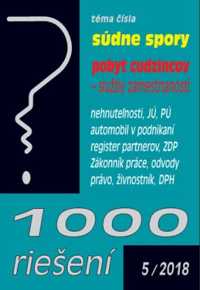 1000 riešení 5 2018
