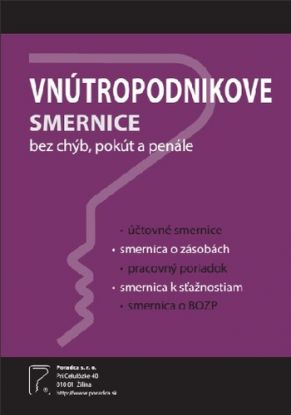 Vnútropodnikové smernice bez chýb, pokút a penále
