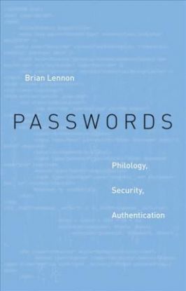 Passwords - Philology, Security, Authentication