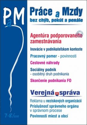 Práce a mzdy 7-8 2018