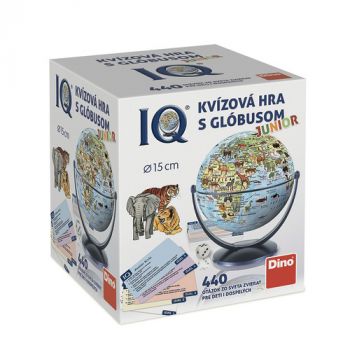 Detský kvíz s glóbusom Dino