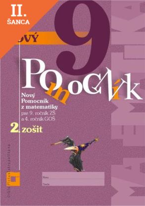 Lacná kniha Nový pomocník z matematiky 9 - 2. časť pracovná učebnica