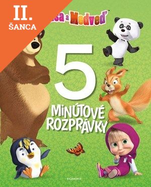Lacná kniha Máša a medveď - 5-minútové rozprávky