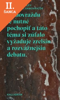 Lacná kniha Poznámky k samovražde