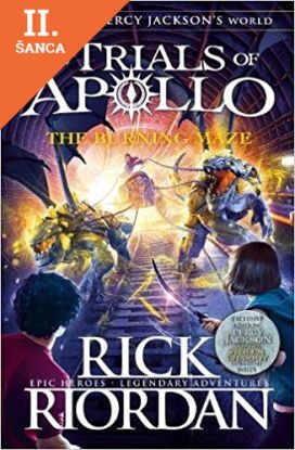 Lacná kniha The Trials of Apollo Book 3 The Burning Maze