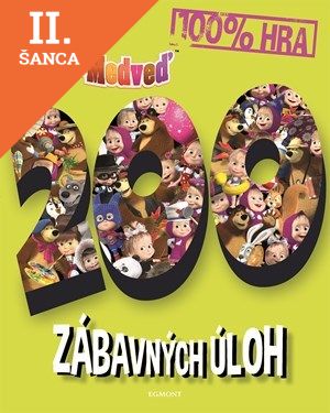 Lacná kniha Máša a medveď - 200 zábavných úloh