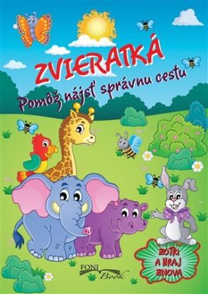 Zvieratká. Pomôž nájsť správnu cestu