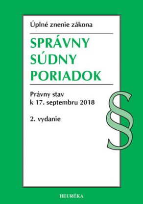 Správny súdny poriadok Úzz 2. vydanie 2018