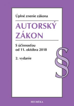 Autorský zákon Úzz 2. vydanie 2018