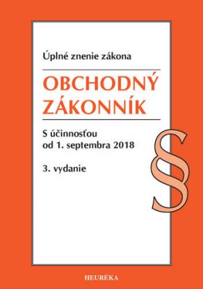 Obchodný zákonník Úzz 3. vydanie 2018