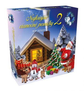 Najkrajšie vianočné pesničky 2 2CD Pop koledy