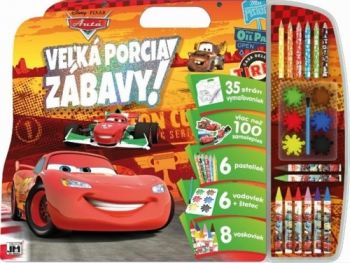 Mega vymaľovanková súprava Cars