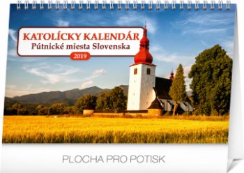 Stolový Katolícky kalendár SK 2019, 23,1 x 14,5 cm