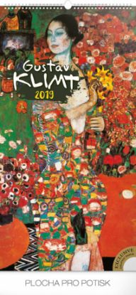 Nástenný kalendár Gustav Klimt 2019, 33 x 64 cm