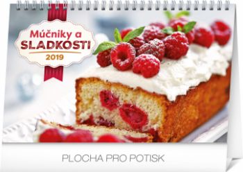 Stolový kalendár Múčniky a sladkosti SK 2019, 23,1 x 14,5 cm