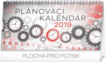 Stolový kalendár Plánovací SK 2019, 25 x 12,5 cm