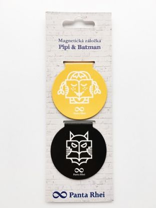 Magnetická záložka PR Pipi & Batman