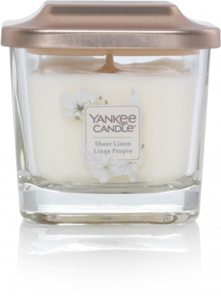 Yankee Candle sviečka malá Elevation Sheer Linen