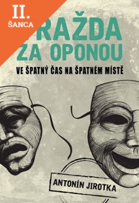 Lacná kniha Vražda za oponou