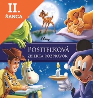 Lacná kniha Disney - Postieľková zbierka rozprávok