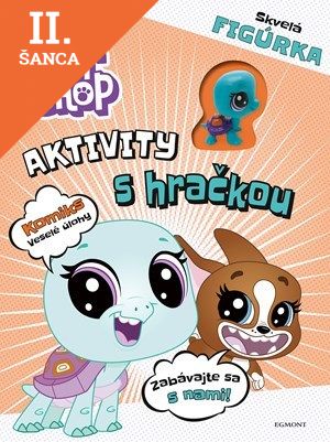 Lacná kniha Littlest Pet Shop Aktivity s hračkou