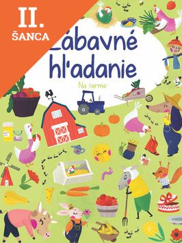 Lacná kniha Zábavné hľadanie - Na farme
