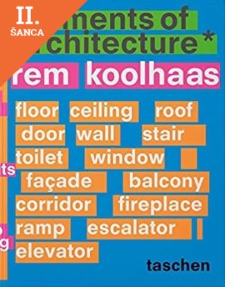 Lacná kniha Rem Koolhaas Elements of Architecture