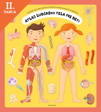 Lacná kniha Atlas ľudského tela pre deti