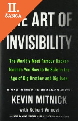 Lacná kniha The Art of Invisibility